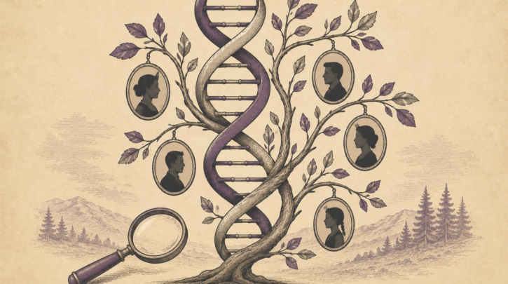 Illustration of choosing the best DNA test for Scottish ancestry