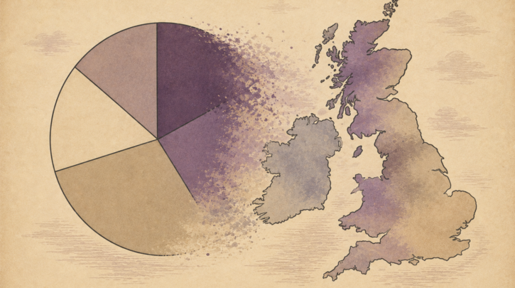 Illustration of interpreting a broad Scottish DNA ethnicity estimate